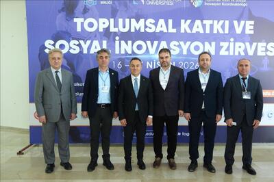 Üniversitemiz Toplumsal Katkı ve Sosyal İnovasyon Zirvesine 3 Proje ile Katılım Sağladı